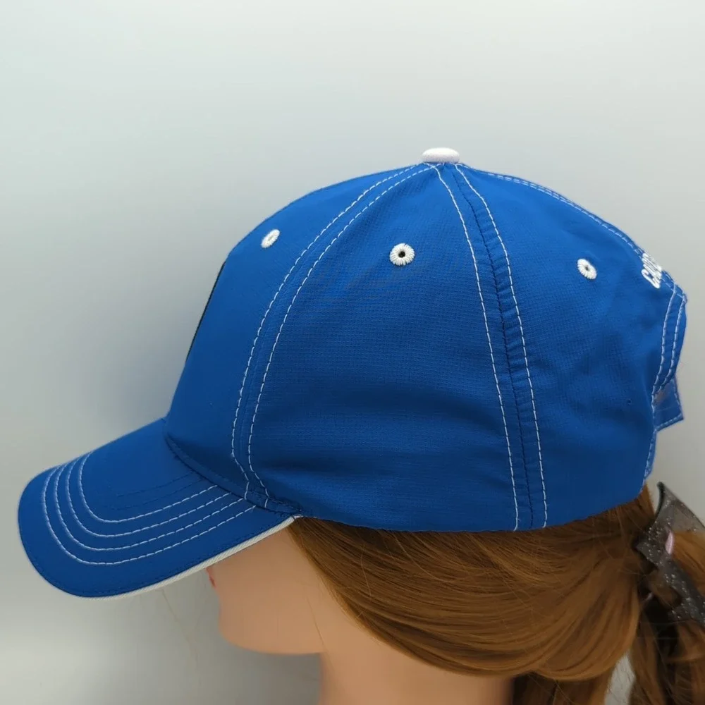 US Kids Golf Tournament Players Association Caddie Strapback Hat Blue 58cm Adult